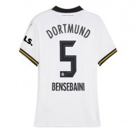 Borussia Dortmund Ramy Bensebaini #5 Rezervni Dres za Ženska 2024-25 Kratak Rukav